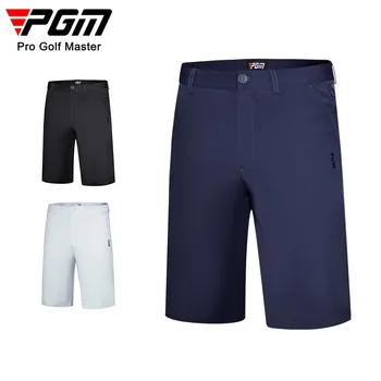 Новые брюки для гольфа PGM, мужские шорты, мужские брюки, спортивные брюки, эластичная ткань свежая, удобная и дышащая