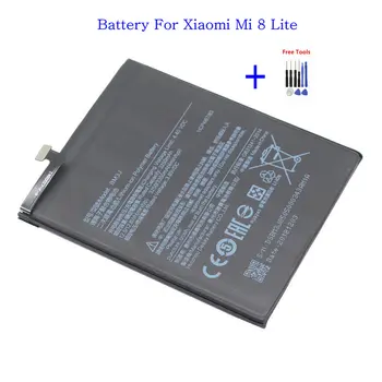 1x BM3J 3,85 В 3350 мАч/12,8 Втч Сменный Аккумулятор Для XiaoMi 8 Lite MI8 Lite bateria Battery Батареи + Набор Инструментов для ремонта
