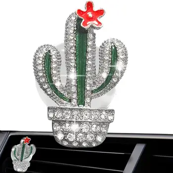 Зажим для вентиляции Cactus Декор для вентиляционного отверстия Cactus Автомобильные аксессуары Cactus Освежители воздуха Зажим для духов на выходе для путешествий в автомобиле